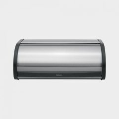 Brabantia Bread Bin Roll Top Matt Steel