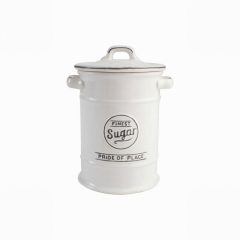 Pride of Place Sugar Jar White