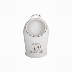 Pride Of Place White Salt Jar