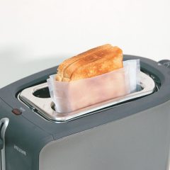 NoStik Disposable Toast Bags White