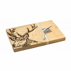 Stag Serving Board Oak 30cm