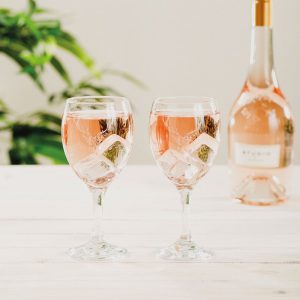 Stag Engraved Wine/Water Glasses (2) - Image 3