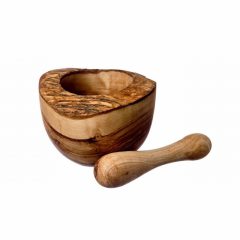 Olive Wood Pestle & Mortar Set
