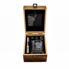 Highland Cow Drink Set