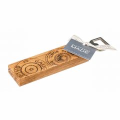 Cartridge Oak Bottle Opener