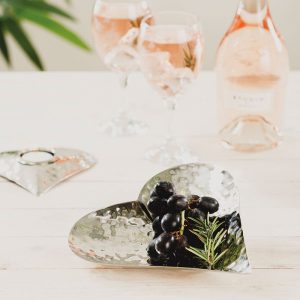 Stainless Steel Heart Dish - Image 2