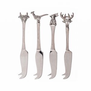 Country Animals Mini Cheese Knives(4)