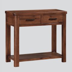 Andorra Console Table 2 Drawer Acacia