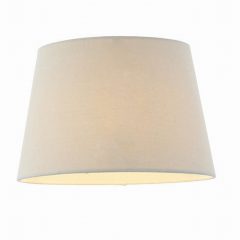 Cici 12″ Tapered Linen Shade Ivory