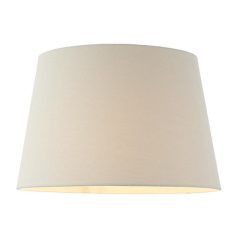 Cici 16″ Tapered Linen Shade Ivory