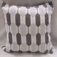 Honeycomb Chenille Cushion Charcoal