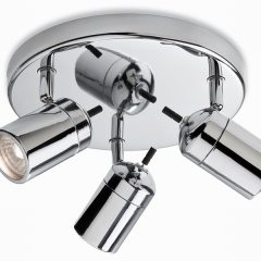 Atlantic 3 Light Flush Chrome
