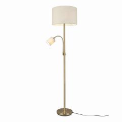 Hotel Floor Lamp Antique Brass