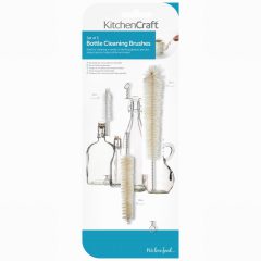 Kitchen Craft Set of 3 Bottle Brushes