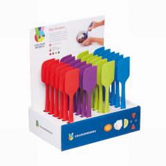 Colourworks Brights Silicone Mini Scraper