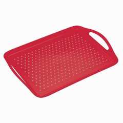 Colourworks Anti-Slip Serving Tray Red