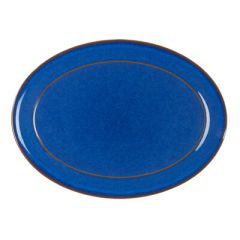 Denby Imperial Blue Oval Platter