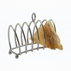 Chrome Six Slice Toast Rack