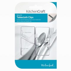 Kitchen Craft Table Cloth Clips (4)