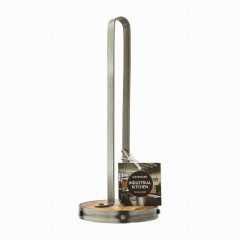 (disc)Industrial Kitchen Towel Holder Mango Wood