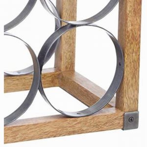 Industrial Kitchen 6 Bottle Wine Rack - Image 2