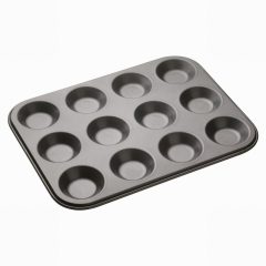 Master Class 12 Hole Shallow Bun Tin