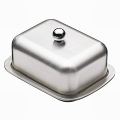 Master Class S/S Double Walled Butter Dish