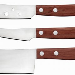 3Pce Cheese Knife Set