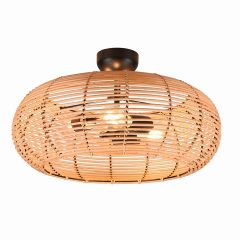 Inga Rattan Ceiling Light