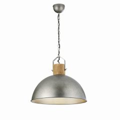 Delhi Antique Nickel Pendant