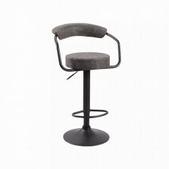 Hanna Bar Stool Grey