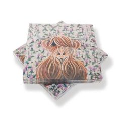 The McMoo Miss Thistle Napkins