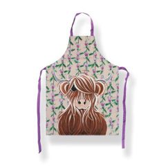 The McMoo Miss Thistle Cotton Apron