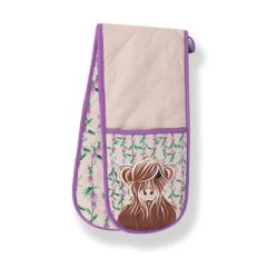 The McMoo Miss Thistle Double Oven Glove