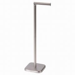 Capri Swivel Toilet Roll Stand Satin
