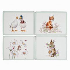 Wrendale Wild Flowers Placemats Set 4