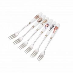 Wrendale Set of 6 Pastry Forks