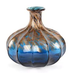 Blue & Bronze Vase