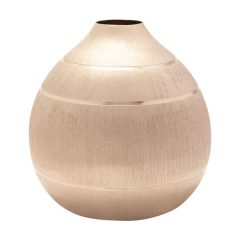 Hestia Round Gold Vase – Large