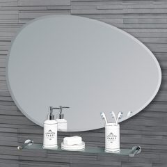 Angel Pebble Shaped Mirror Small