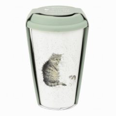 Wrendale Thermal Travel Mug Feline Friends