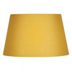 Mustard Cotton Drum Shade 8″