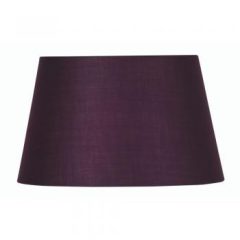 Plum Cotton Drum Shade 14″