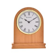 Wooden Mantle Clock Arched