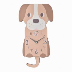 Kids Puppy Pendulum Clock