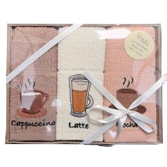 Tea Towel Boxed Set Coffee(3)