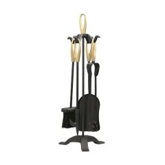 Loop Blk & Brass Companion Set