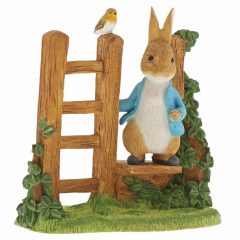 Peter Rabbit On Stile Figurine