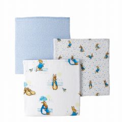 Peter Rabbit Muslin Squares Set3