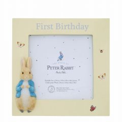 Beatrix Potter Peter First Birthday Photo Frame